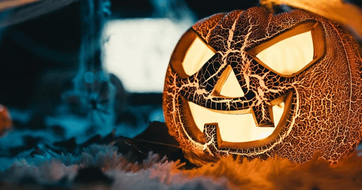 Halloween på biblioteket