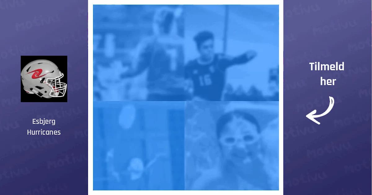 Flag football begynder til øvet