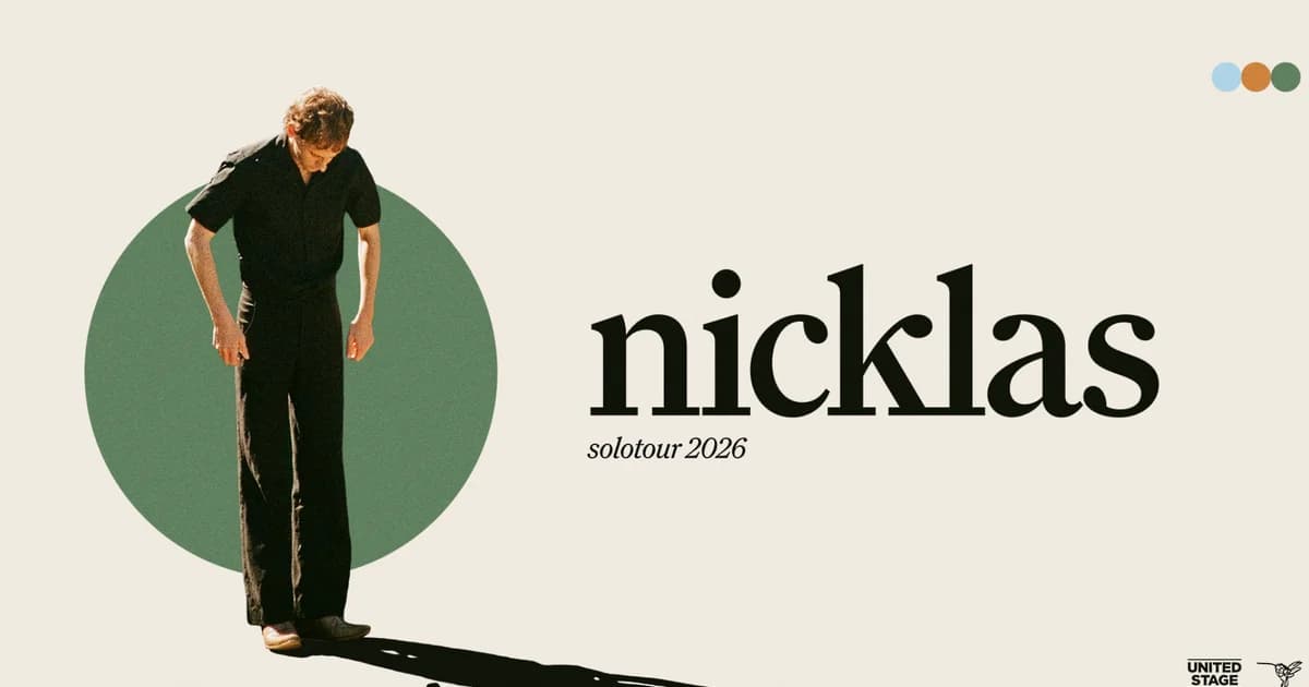 Solokoncert med Nicklas Sahl