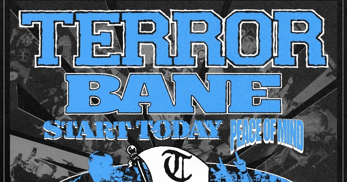 TERROR med BANE, Peace of Mind og Start Today på Tobakken