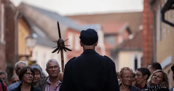 Vægterrundgang i Ribe