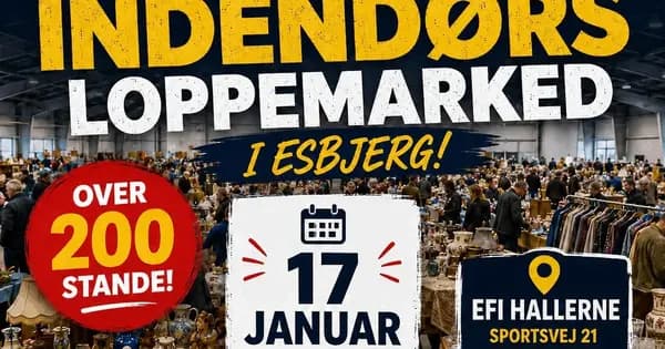 Esbjerg KÆMPE loppe- og kræmmermarked