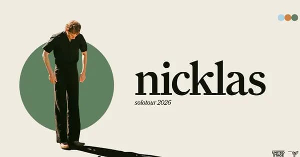 Solokoncert med Nicklas Sahl