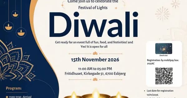 Diwali – Indisk Festival of Lights