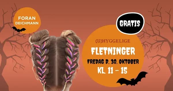 Halloween-fletninger på Broen – gratis for børn og unge