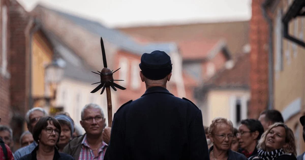 Vægterrundgang i Ribe