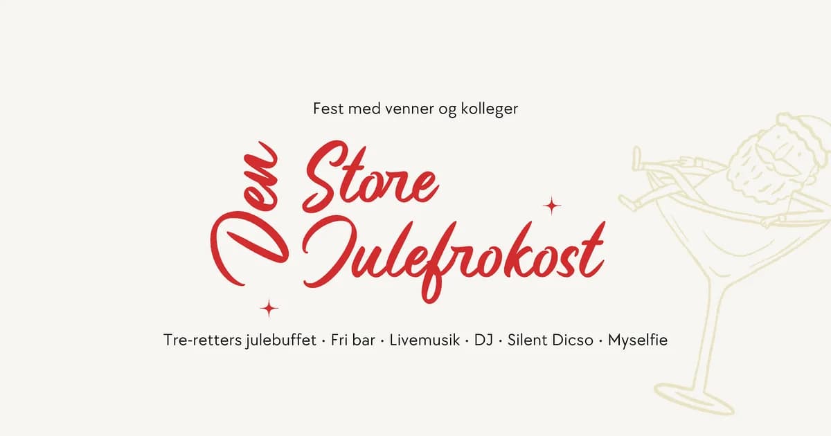 Den Store Julefrokost 2026
