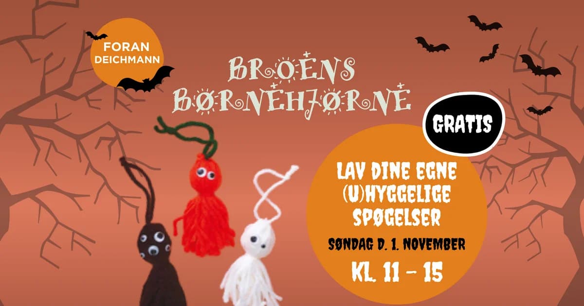 Lav dine egne (u)hyggelige spøgelser af garn